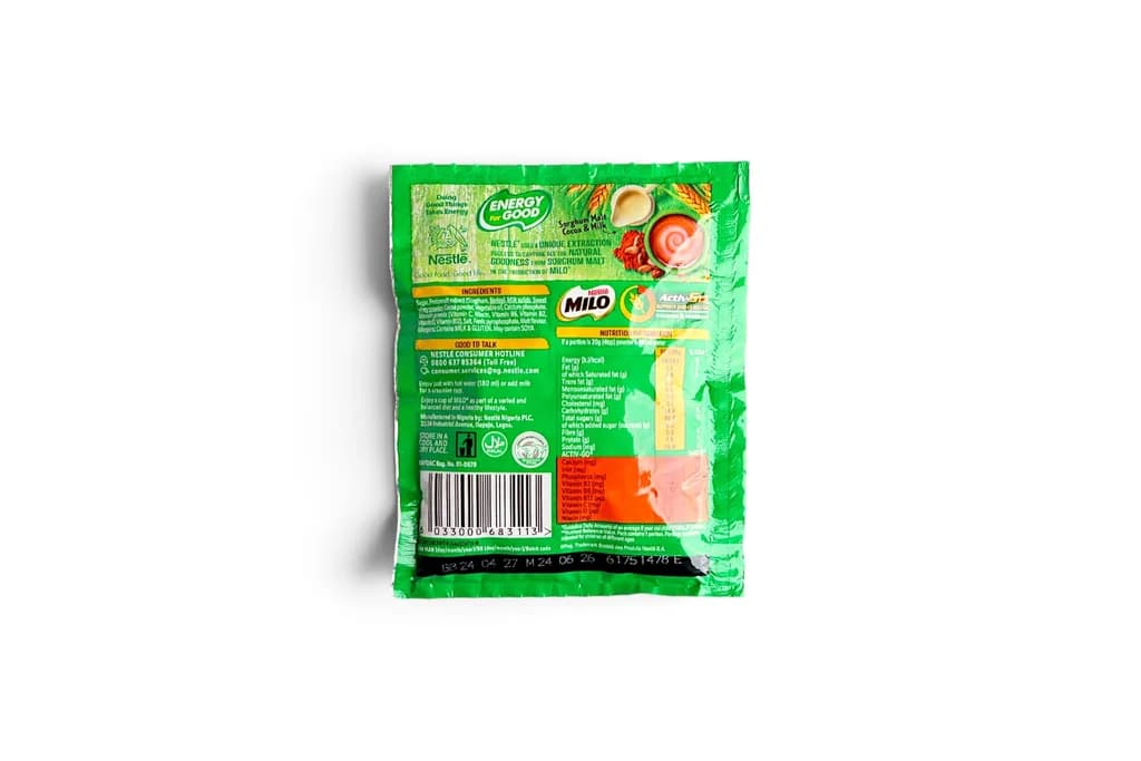 Milo Energy Food Drink Activ-Go 20g – photo 2