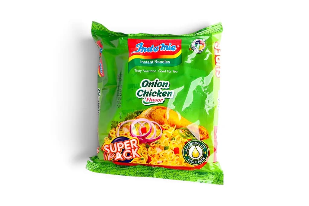 Indomie Instant Noodles Onion Chicken Flavor Super Pack 120g